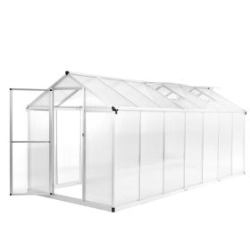 Greenhouse Aluminum 165.7"x74.8"x76.8" 550.9ft³