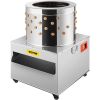 VEVOR Stainless Steel Chicken Plucker 20Inch Barrel Diameter De-Feather Remover Poultry Machine 1500W 275R/min Barrel Diameter Heavy Duty Feather Pluc
