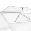 Greenhouse Aluminum 165.7"x74.8"x76.8" 550.9ft³