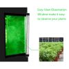 LY-60*60*120cm Home Use Dismountable Hydroponic Plant Growing Tent with Window Green & Black