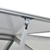 Greenhouse Aluminum 189.4"x98.4"x76.8" 827.8 ft³