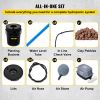 VEVOR DWC Hydroponic System, 5 Gallon 8 Buckets, Deep Water Culture Growing Bucket, Hydroponics Grow Kit with Pump, Air Stone and Water Level Device
