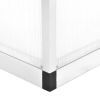 Greenhouse Aluminum 118.9"x74.8"x76.8" 395.2 ft²