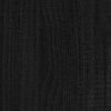 Garden Planter Black 19.7"x19.7"x19.7" Solid Wood Pine