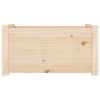 Garden Planter 23.6"x12.2"x12.2" Solid Wood Pine