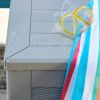 74 Gallon Resin Deck Box; Gray; Medium