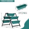 Raised Garden Planter Bed, Tiered Planter Stand with 5 Boxes, Vertical Raised Garden Bed for Herbs, Flowers