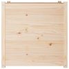 Garden Planter 27.6"x27.6"x27.6" Solid Wood Pine
