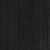 Garden Planter Black 27.6"x27.6"x27.6" Solid Wood Pine