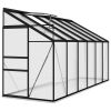 Greenhouse Anthracite Aluminum 274.3 ft³