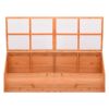 Greenhouse Wood 70.9"x22.4"x24.4"