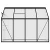Greenhouse Anthracite Aluminum 185 ft³