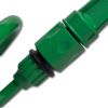 Coiled Garden Water Hose Spiral Pipe & Spray Nozzle 49.2 ft