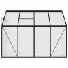 Greenhouse Anthracite Aluminum 177.3 ft³