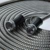 Bionic Steel Garden Hose, 304 Stainless Steel Metal Water Hose – Flexible, Lightweight, Crush Resistant Aluminum Fittings, Kink & Tangle Free