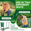 Outdoor 2-in-1 Functional Heavy Duty Garden Stool and Kneeler