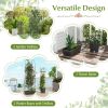 2 Pack Garden Planters with Trellis Cucumber Trellis Tomato Cage