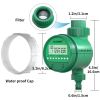 1pc Water Timer For Garden Irrigation System; Automatic Digital Sprinkler Timer LCD Display Hose Timer With Y-Shaped Quick Connector; Watering Program