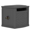 150ft. Hose Hideaway Hose Reel, Gray