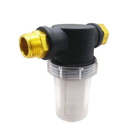 Sediment Filter Attachment Garden Hose Pressure Washer Outdoor Gardening Inlet Water (size: 40MESH)