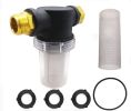 Sediment Filter Attachment Garden Hose Pressure Washer Outdoor Gardening Inlet Water