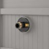 100 ft. Hose Hideaway Hose Reel, Gray