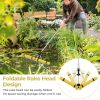 Floating Weed Landscape Rake with Foam Floats for Lawn Care and Pond