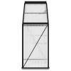 Greenhouse Anthracite Aluminum 14.3 ft²