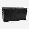 120 Gallon Plastic Deck Box - Outdoor Waterproof Storage Box for Patio Mats; Gardening Tools and Pool Toys