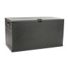 120 Gallon Plastic Deck Box - Outdoor Waterproof Storage Box for Patio Mats; Gardening Tools and Pool Toys